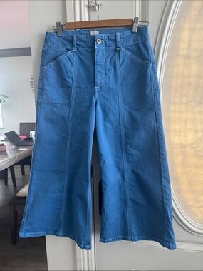 Anthropologie by Maeve Delaney Crop jeans,Wide legs